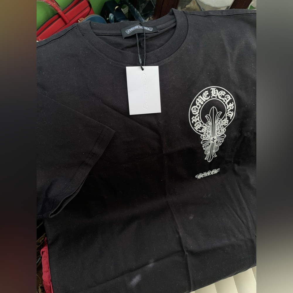 SOLD🚫⚡️markdown⚡️ Chrome Hearts Black Tee